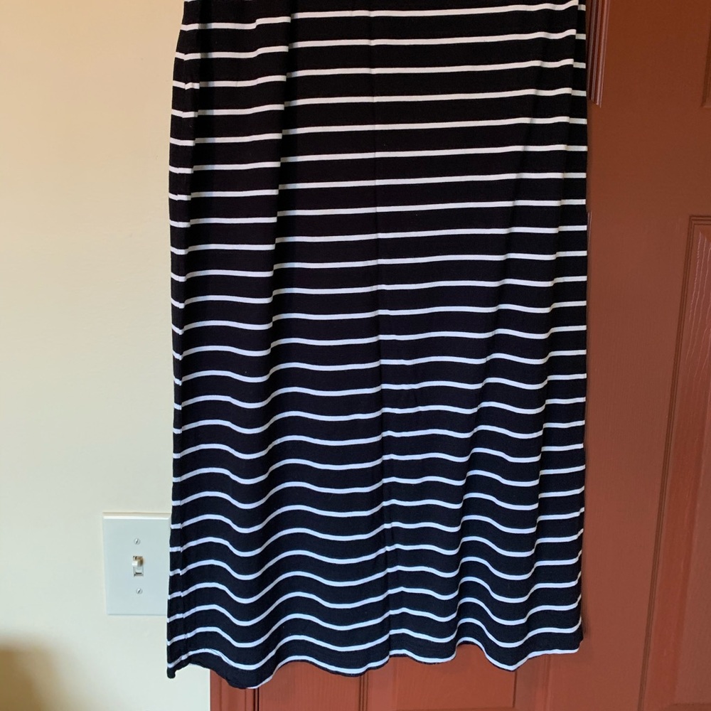 Striped Maxi Skirt